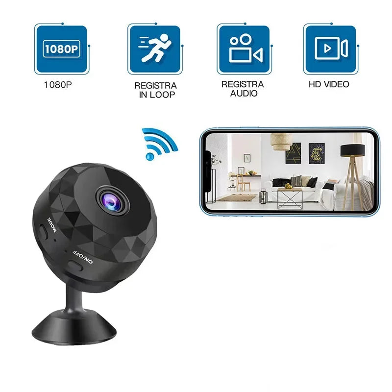 Mini telecamera IP 1080p HD Micro videocamere Wireless versione notturna videosorveglianza vocale telecamere Wifi Smart Home