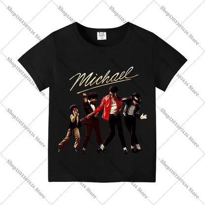 Maglietta Michael Jackson Anime Bambini