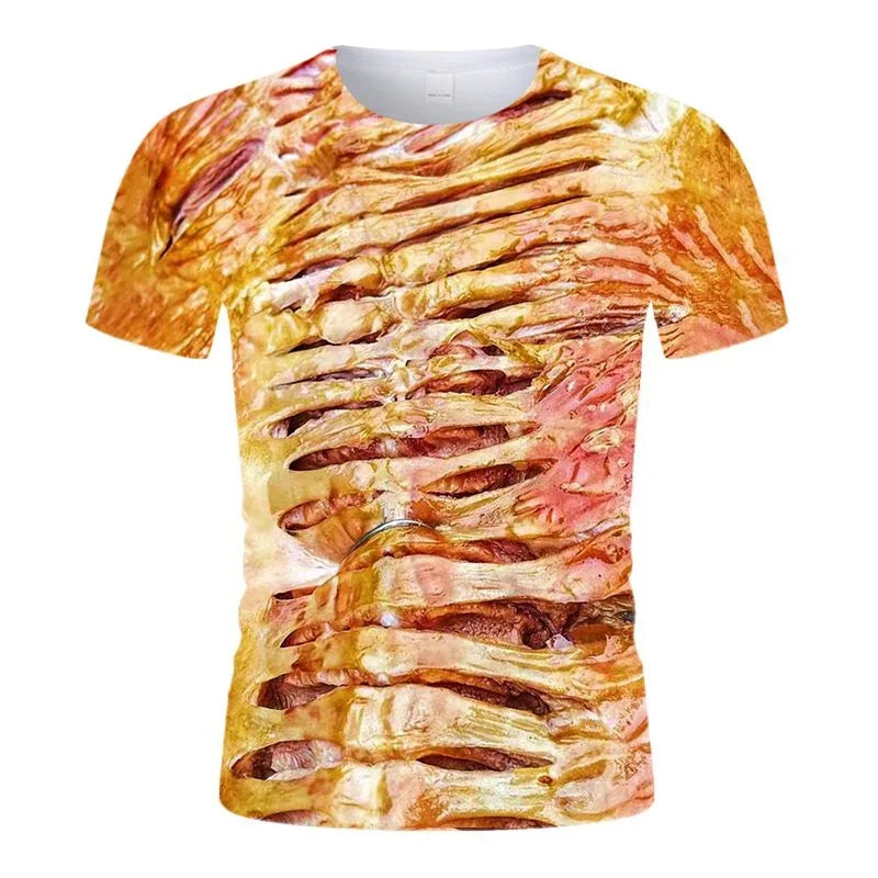 T-Shirt Kebab 3D