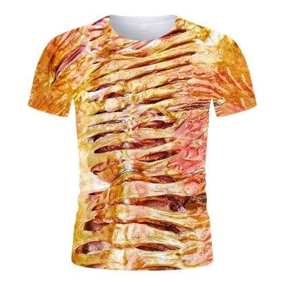 T-Shirt Kebab 3D