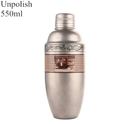 Strumenti da bar shaker per cocktail Boston Bar in acciaio inossidabile con incisione da 550 ml/850 ml