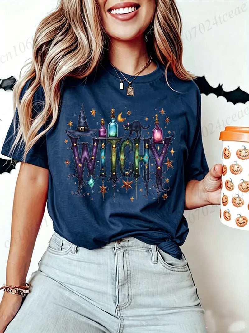 T-Shirt Halloween Strega