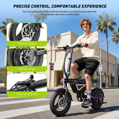 E-Bike Pieghevole 14" 250W