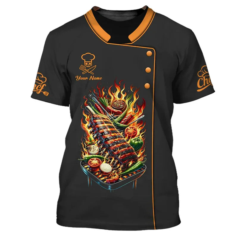 T-Shirt Cuoco Personalizzata