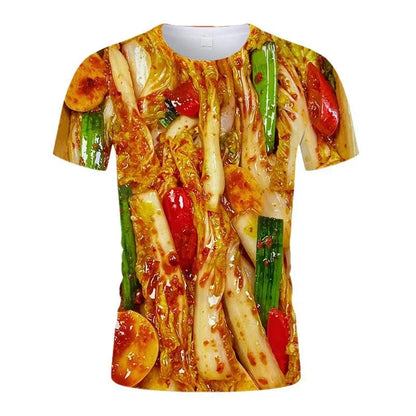 T-Shirt Kebab 3D