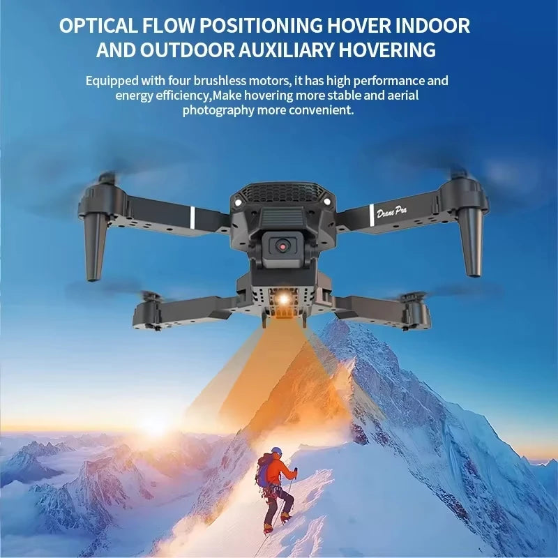 Drone 8K 5G HD Doppia fotocamera Fotografia aerea Schermo di visualizzazione telecomando Aereo di controllo Quadcopter