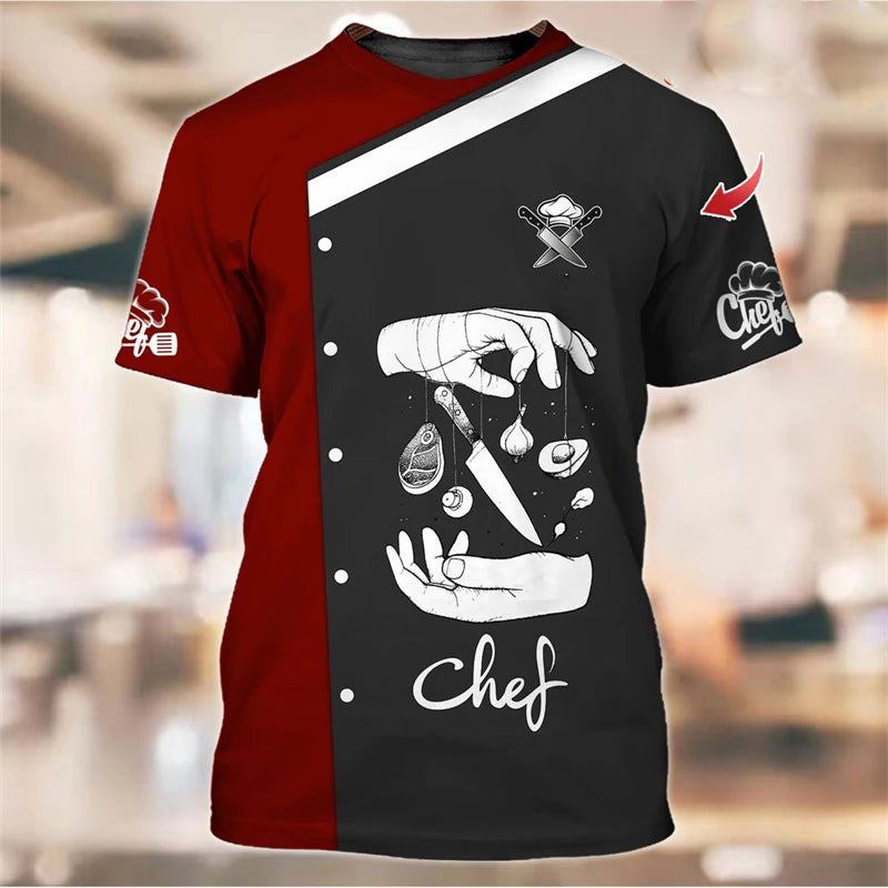 T-Shirt Motto Chef