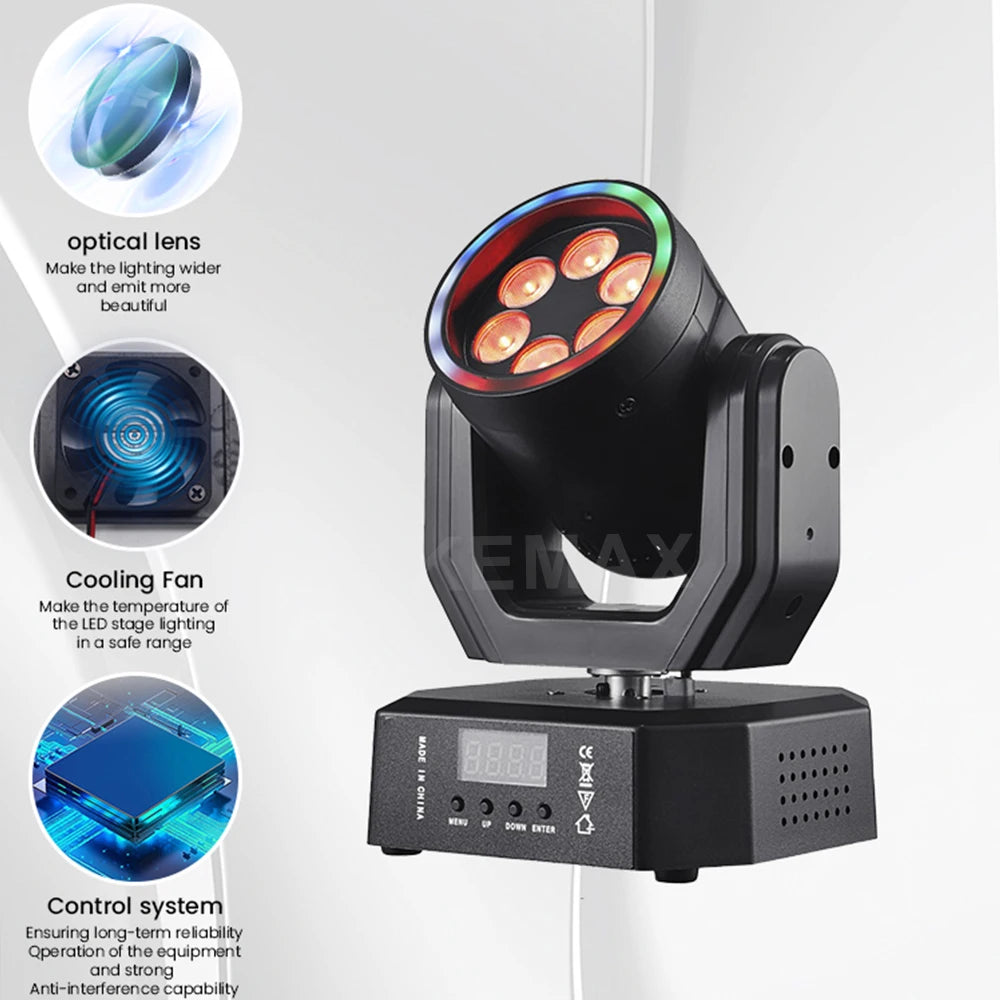 Luce da discoteca 30W con telecomando,