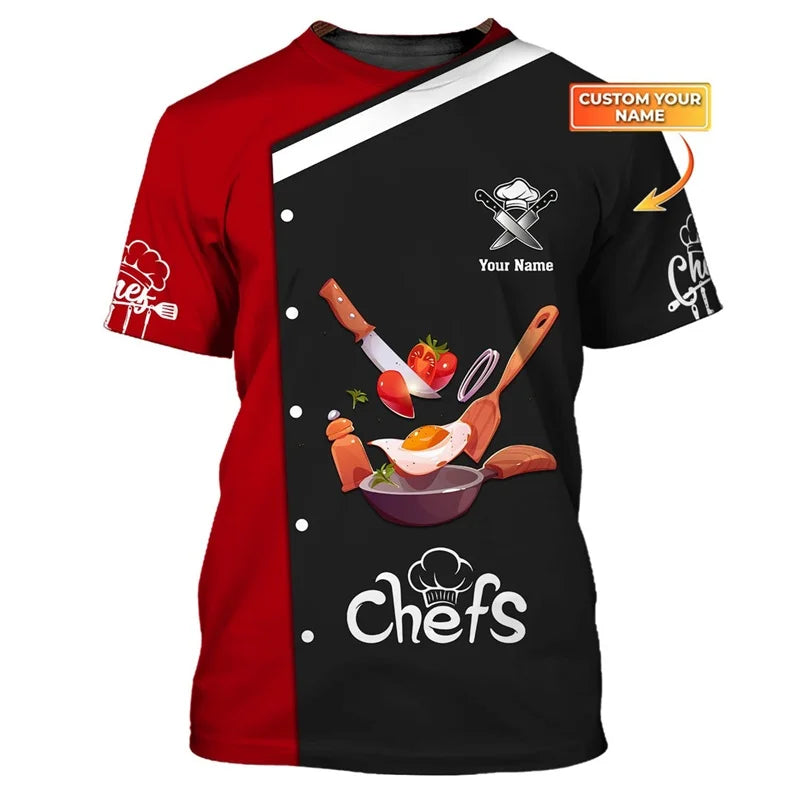 T-Shirt Coltelli Chef