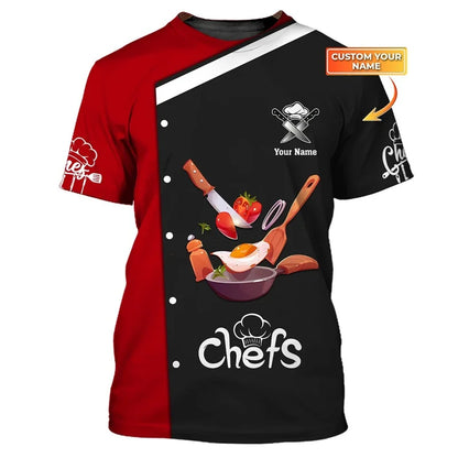 T-Shirt Coltelli Chef