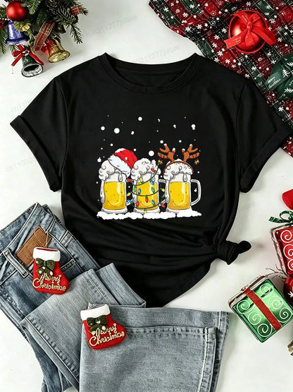 T-Shirt Natale Birra