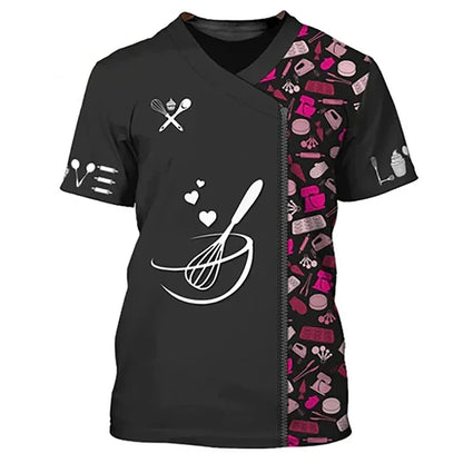 T-Shirt Pasticcere 3D