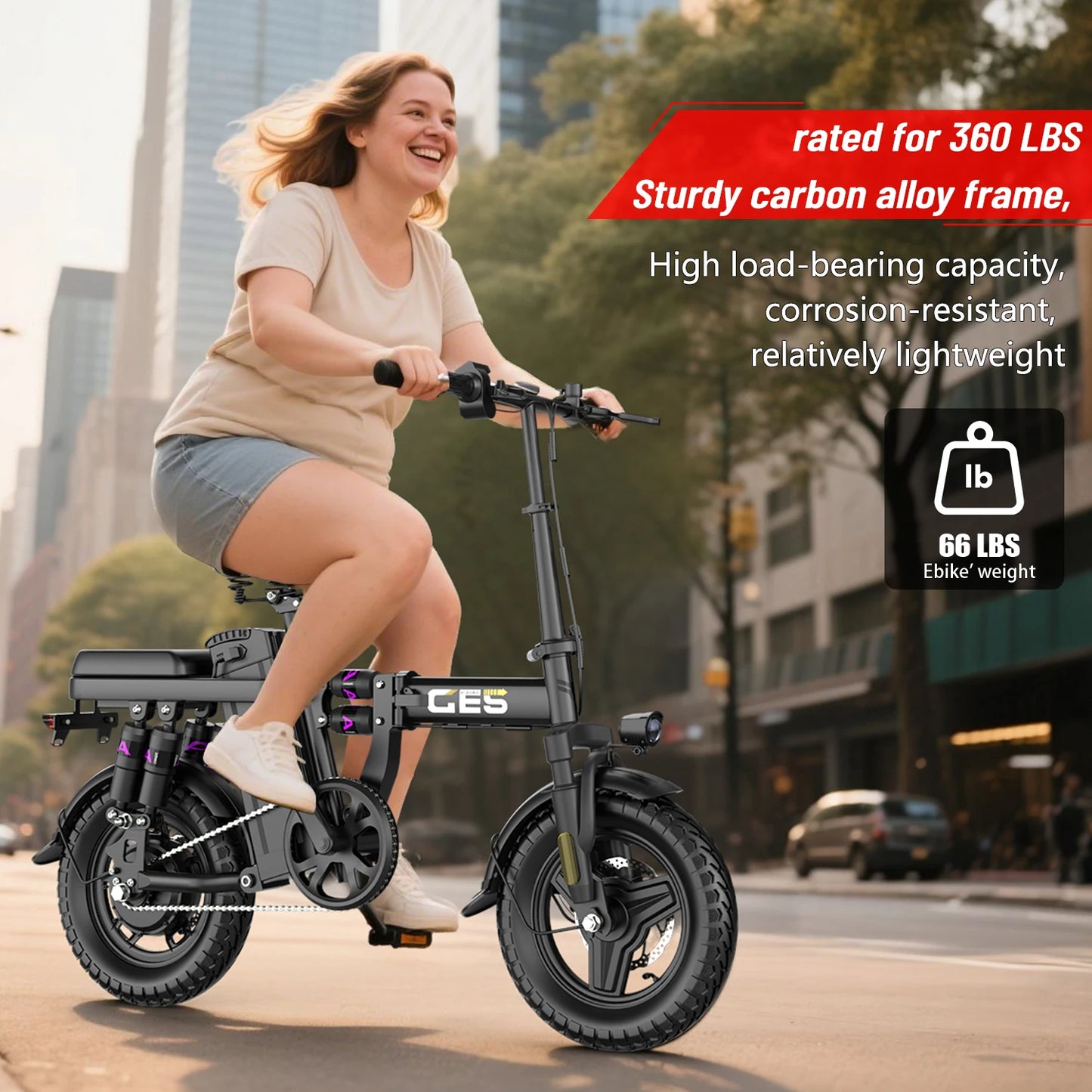 TOOELY GE5 E-Bike Pieghevole 250W