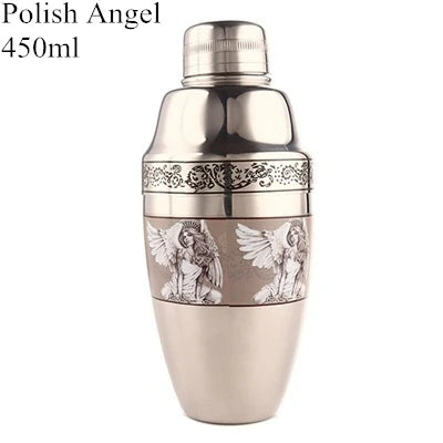 Strumenti da bar shaker per cocktail Boston Bar in acciaio inossidabile con incisione da 550 ml/850 ml