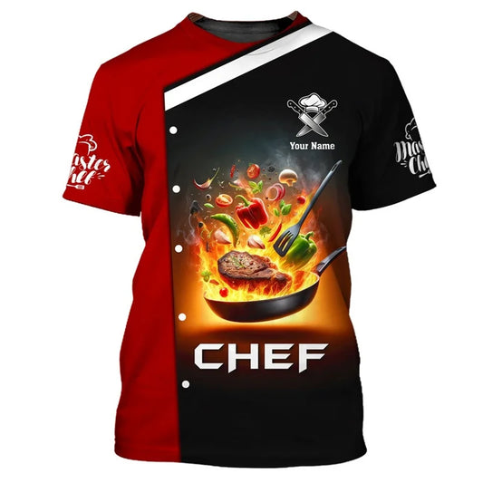 T-Shirt Coltelli Chef
