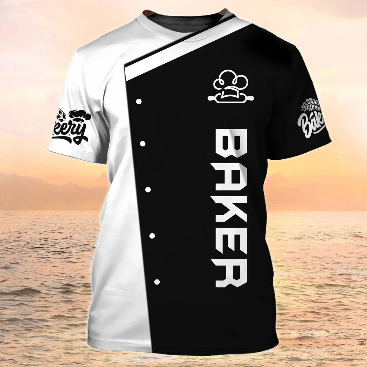 T-Shirt Pasticcere 3D