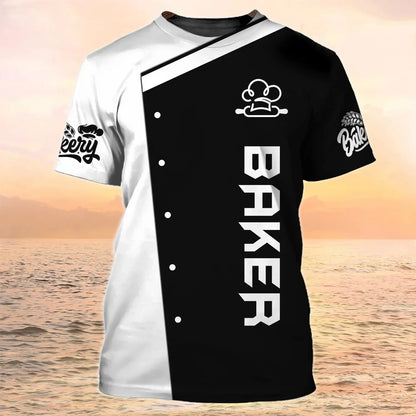 T-Shirt Pasticcere 3D