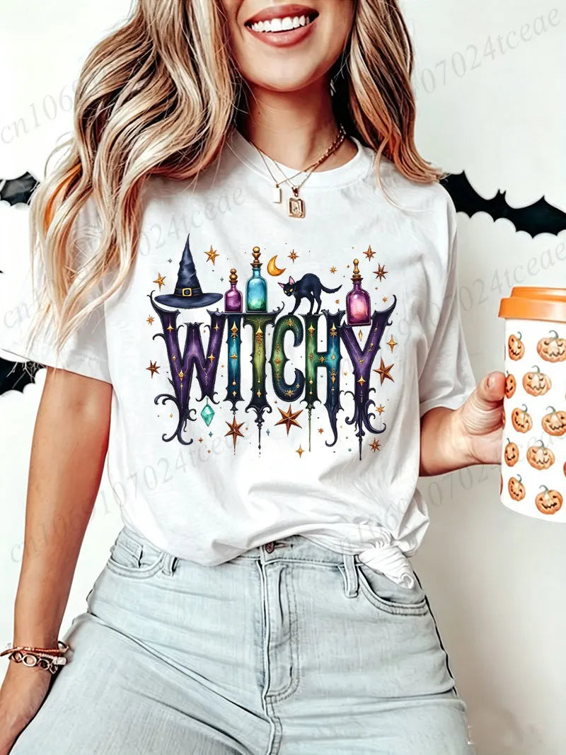 T-Shirt Halloween Strega