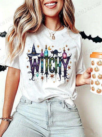 T-Shirt Halloween Strega