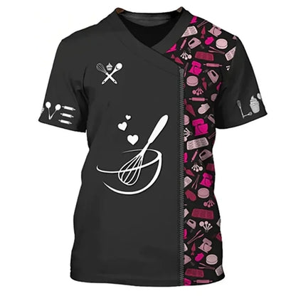 T-Shirt Pasticcere 3D