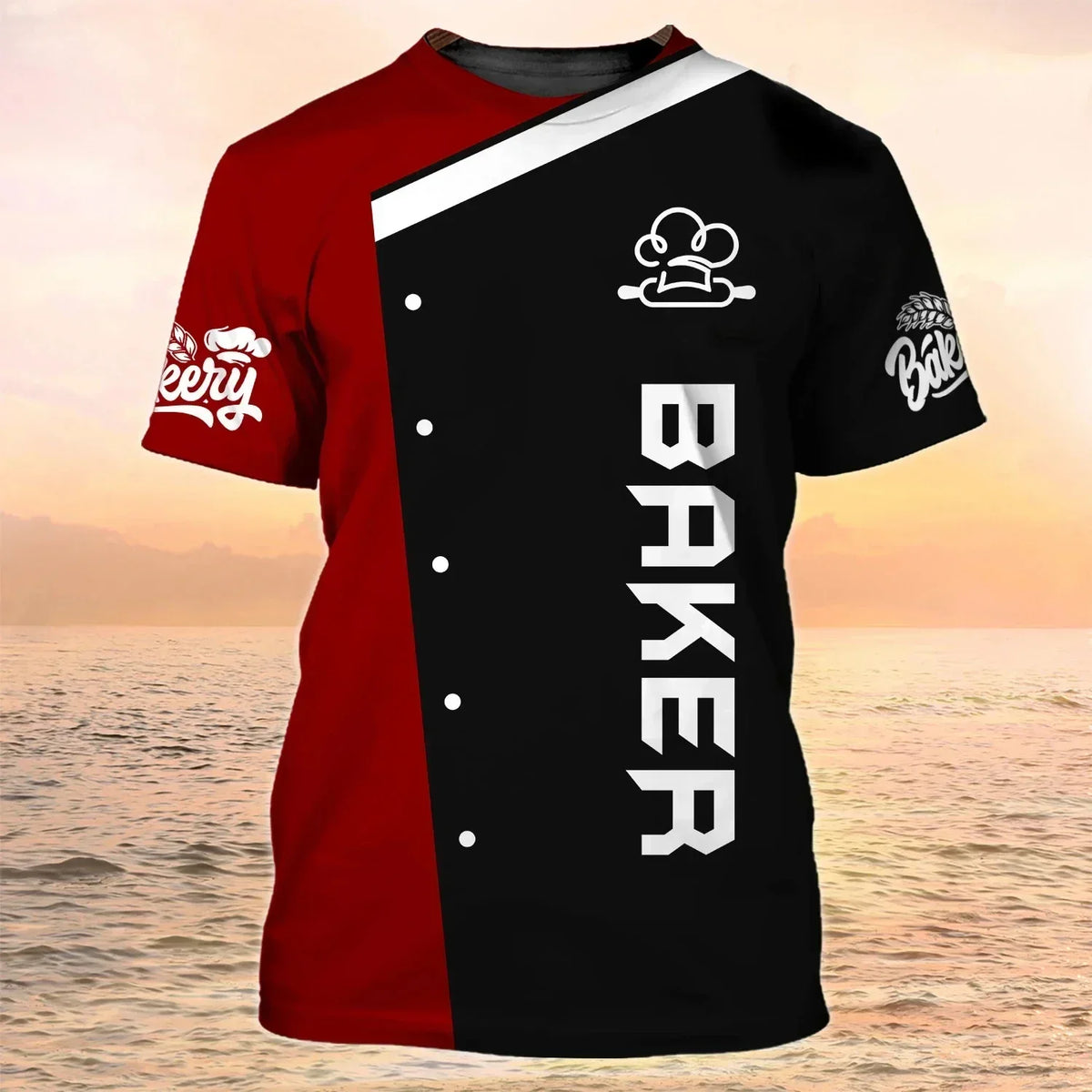 T-Shirt Pasticcere 3D