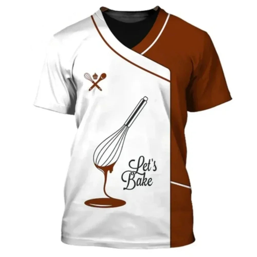 T-Shirt Pasticcere 3D