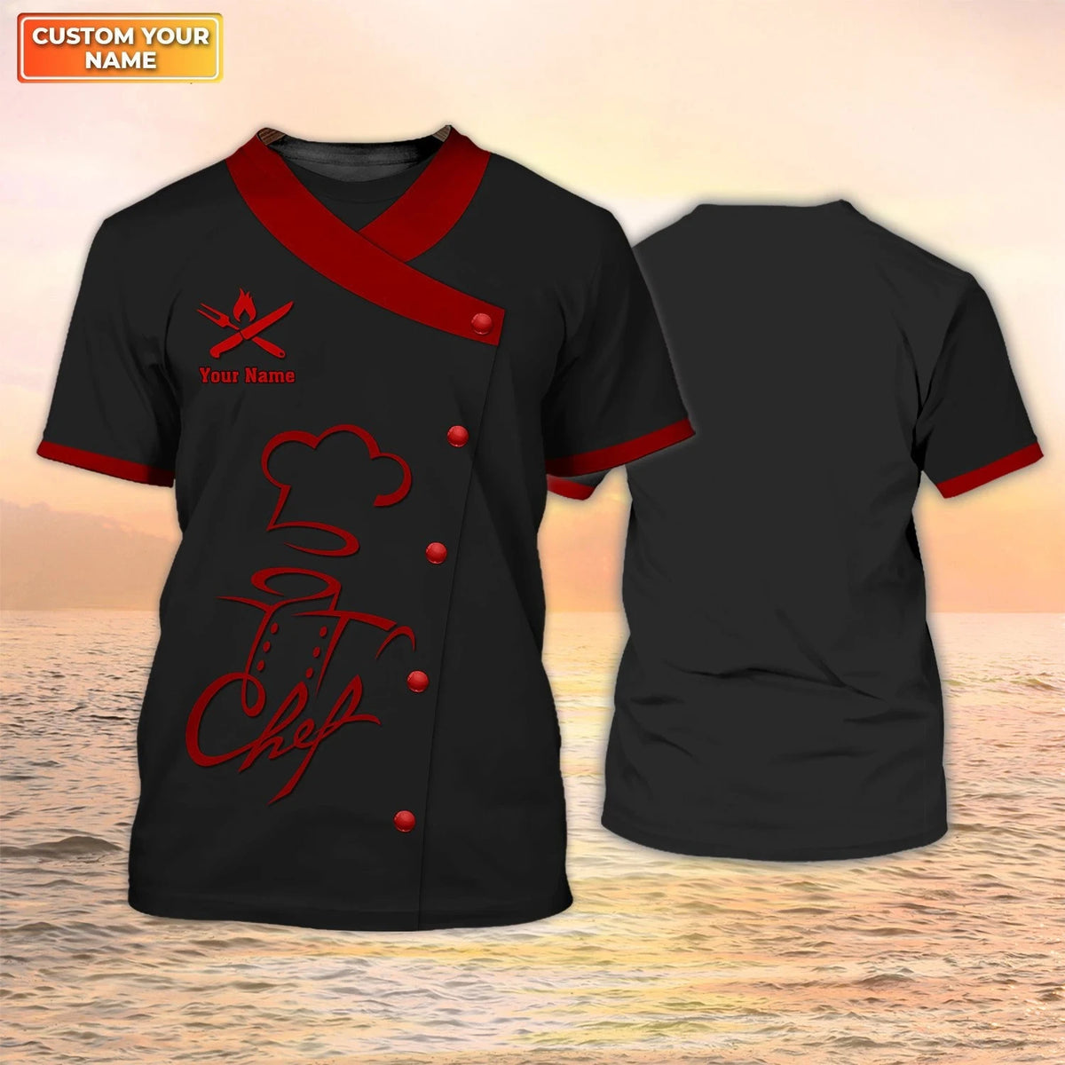T-Shirt Uniforme Ristorante