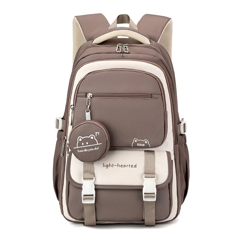 Zaino Scolastico alla Moda per Ragazze, Borsa per Laptop, Zaino da Viaggio Casual, Borsa per Libri, Zaino Impermeabile per Bambini