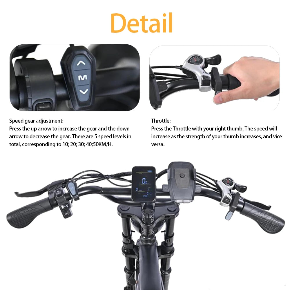 HEADER Bici Elettrica Fat Bike 750W BK20