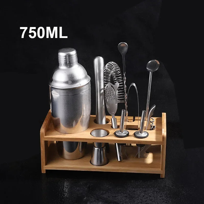 UPORS miscelatore per Cocktail Shaker in acciaio inossidabile Wine Martini Boston Shaker per barman Drink Party Bar Tools 550ML/750ML