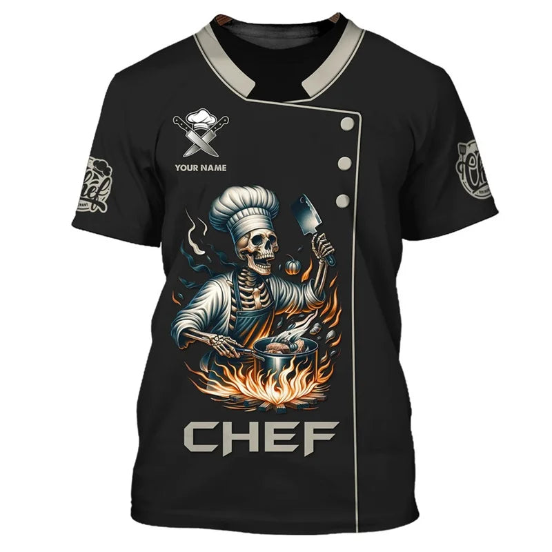 T-Shirt Coltelli Chef