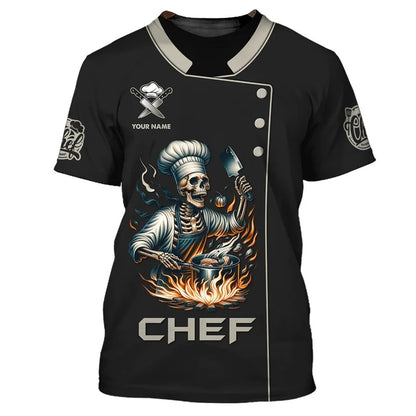 T-Shirt Coltelli Chef