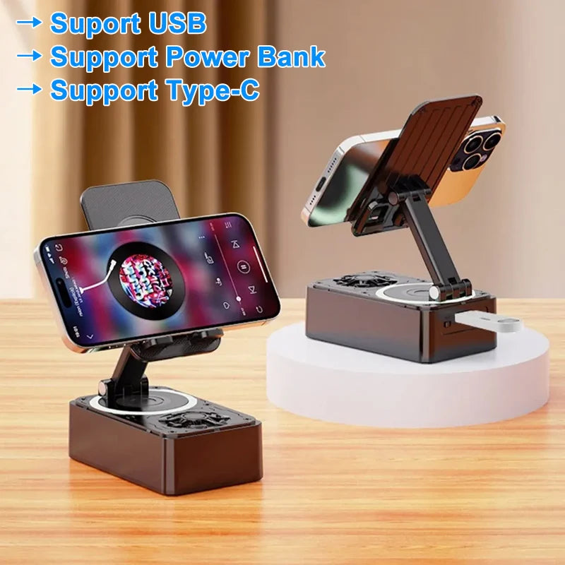 supporto per telefono cellulare con altoparlante Bluetooth