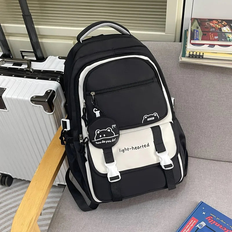 Zaino Scolastico alla Moda per Ragazze, Borsa per Laptop, Zaino da Viaggio Casual, Borsa per Libri, Zaino Impermeabile per Bambini