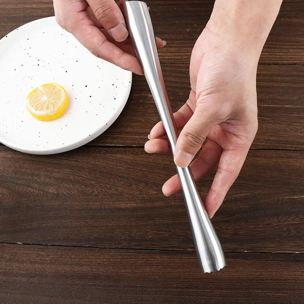 Bar fai da te schiacciatore in acciaio inox vecchio stile tritaghiaccio Mojito Muddler Cocktail Mixer agitatore strumento