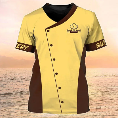 T-Shirt Pasticcere 3D