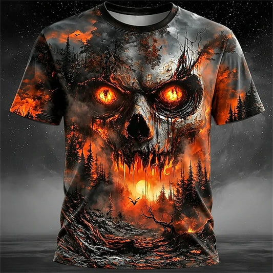 Teschio Fuoco Horror