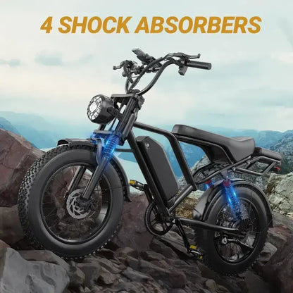 Bici Elettrica Fat Bike 750W 48V 20Ah