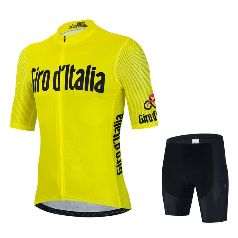 Maglia da ciclismo estiva Italia Team Set abbigliamento da bici MTB abbigliamento da bicicletta da corsa outdoor ad asciugatura rapida Hombre Ropa Maillot Ciclismo