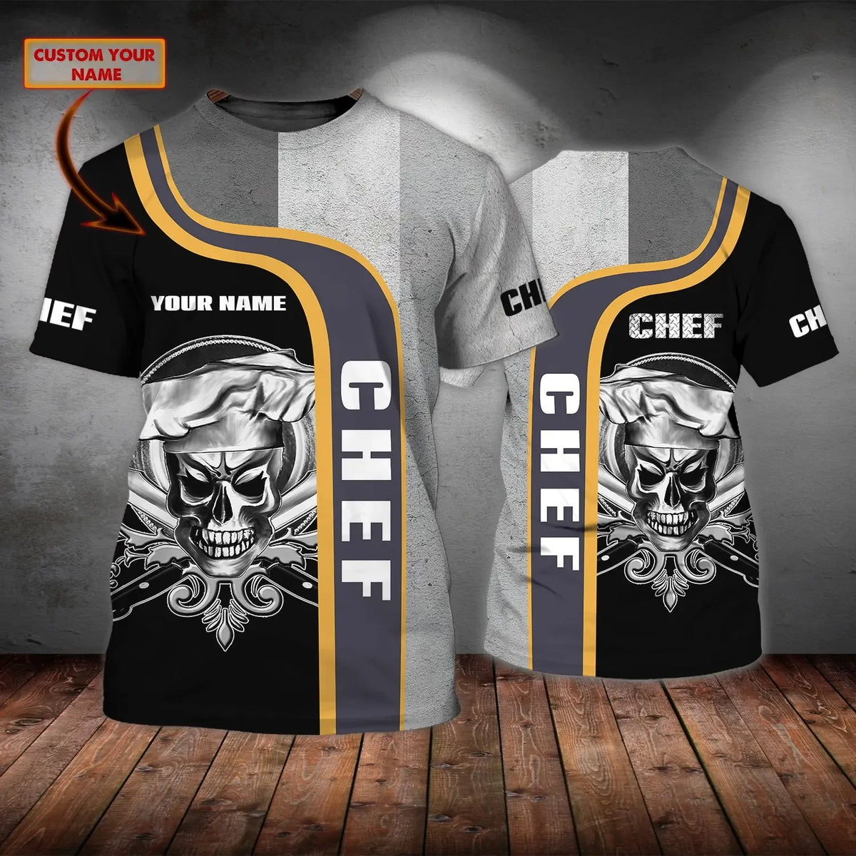 T-Shirt Teschio Personalizzata