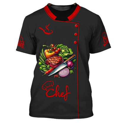 T-Shirt Motto Chef