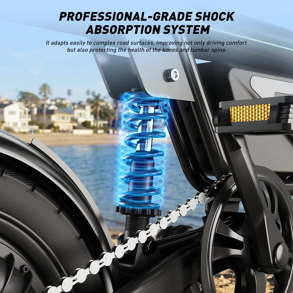 E-Bike Pieghevole 14" 250W