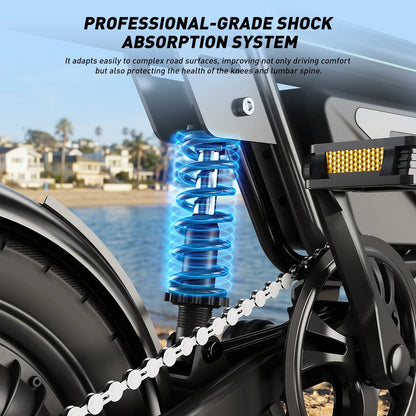 E-Bike Pieghevole 14" 250W
