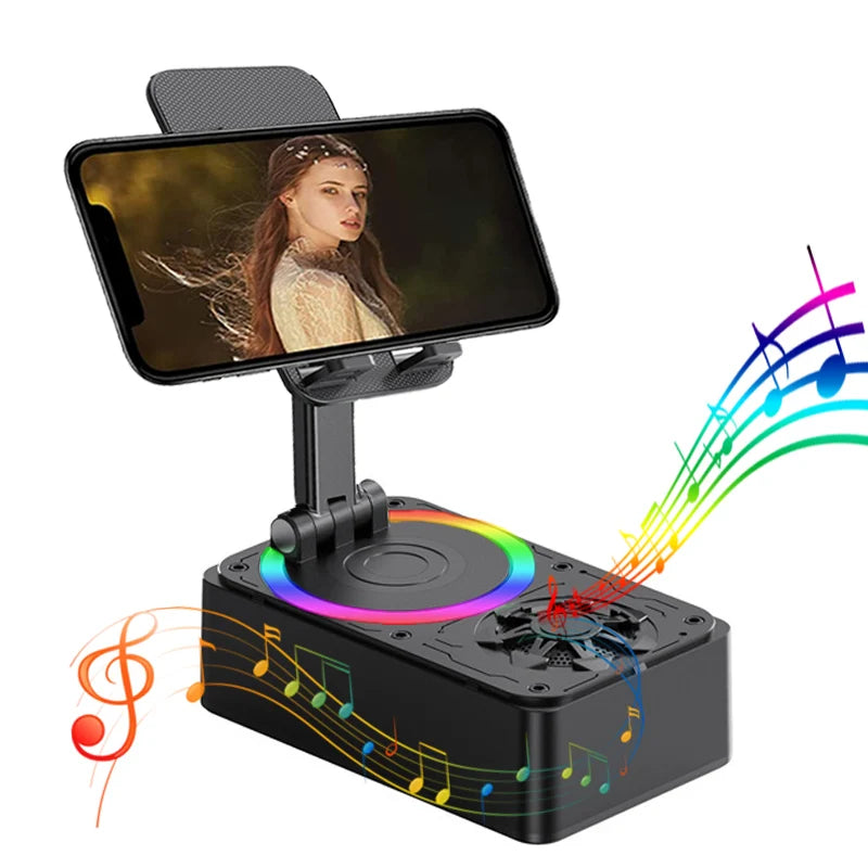 supporto per telefono cellulare con altoparlante Bluetooth