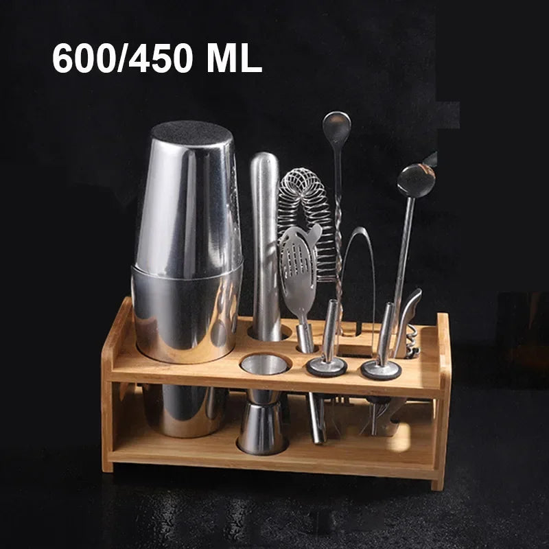 UPORS miscelatore per Cocktail Shaker in acciaio inossidabile Wine Martini Boston Shaker per barman Drink Party Bar Tools 550ML/750ML
