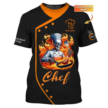T-Shirt Coltelli Chef
