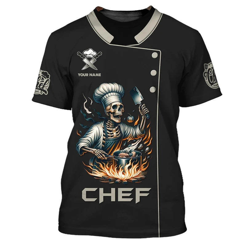 T-Shirt Chef Personalizzata