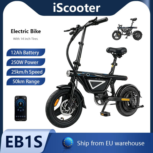 E-Bike Pieghevole 14" 250W