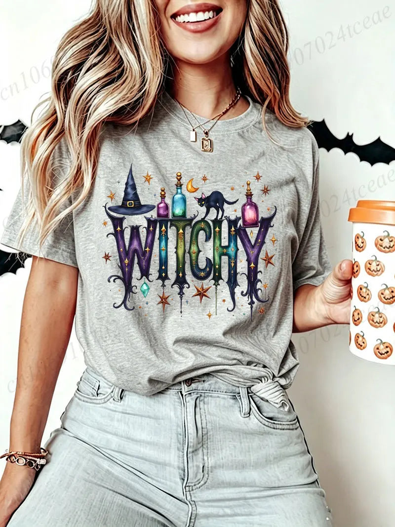 T-Shirt Halloween Strega