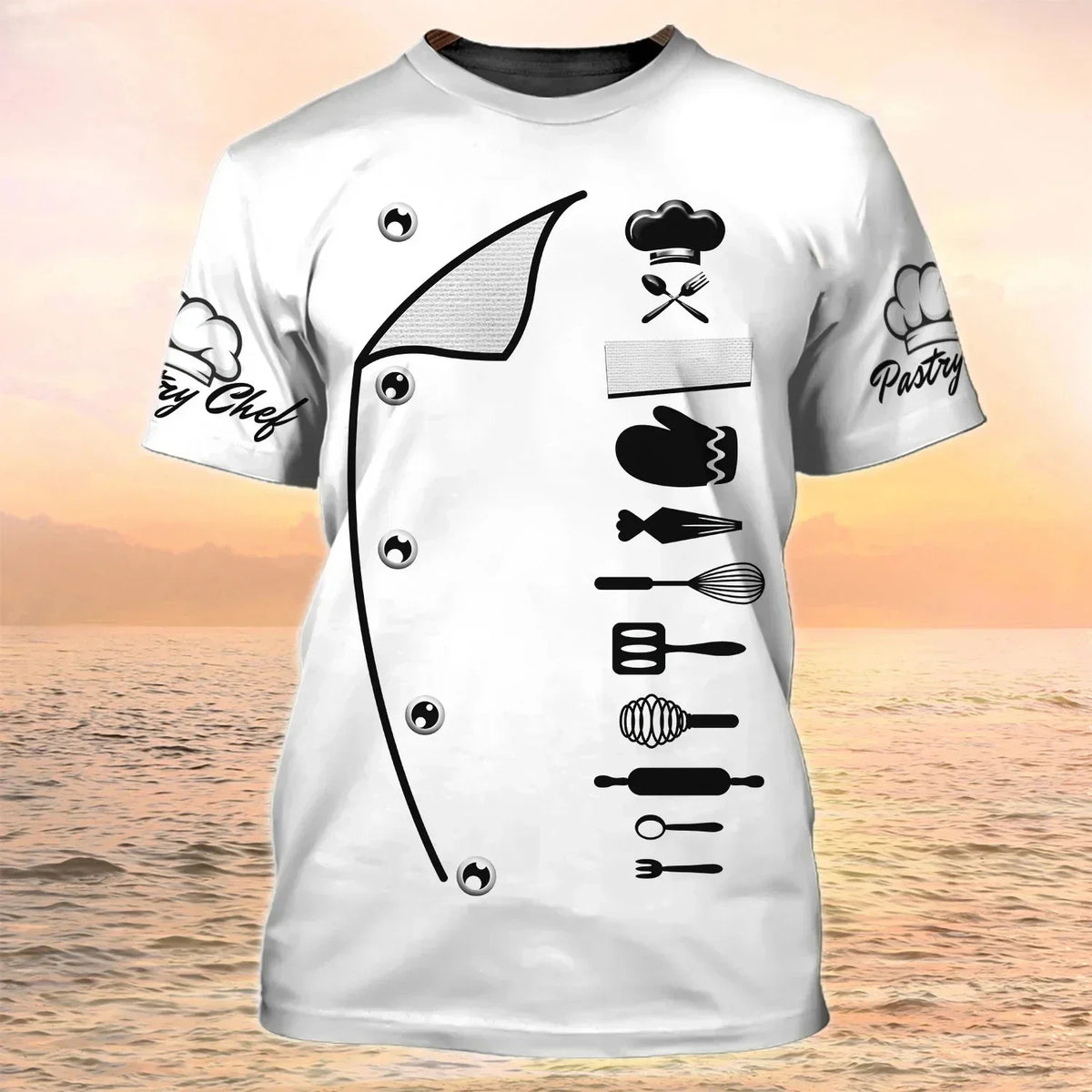 T-Shirt Pasticcere 3D